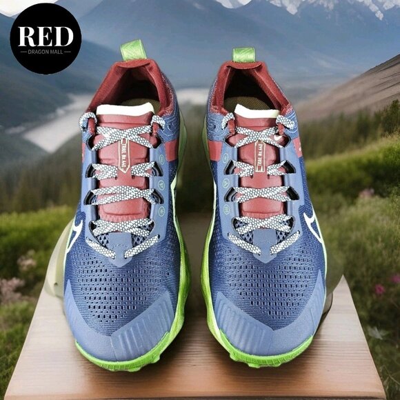 Nike ZoomX Zegama Trail Running Shoes Thunder Blue DH0623-403 - Men's Size 11.5 - Picture 6 of 14